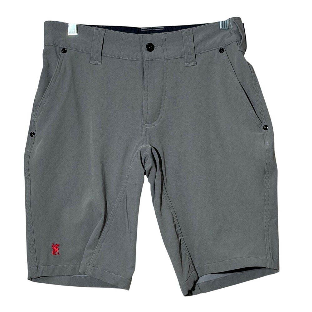 Chrome Industries Union Shorts 2.0 Men 30 Grey Urban Cycling Techwear AP403GY